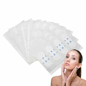 Пластир для підтяжки обличчя, надтонкі еластичні адгезиви, підтягує шкіру та усуває зморшки навколо обличчя, щелепи та шиї - Фото 1