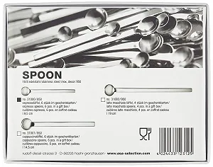 Ложка Espresso ASA 31000/950, нержавеющая сталь, 95 см synthetic.ua - Фото 1