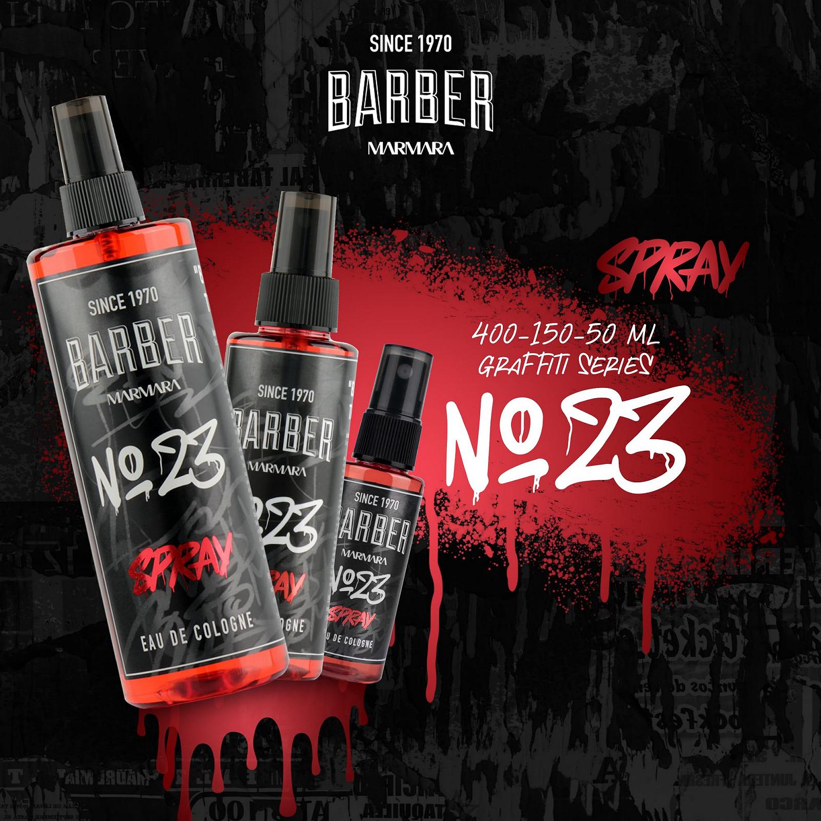 Кельнська Вода BARBER MARMARA Grafitti 5 Mix Mini Спрей, фото №5