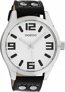 Годинник Oozoo Чоловічий / Жіночий Horloge-C1053 Чорний (46 мм) - Фото 1