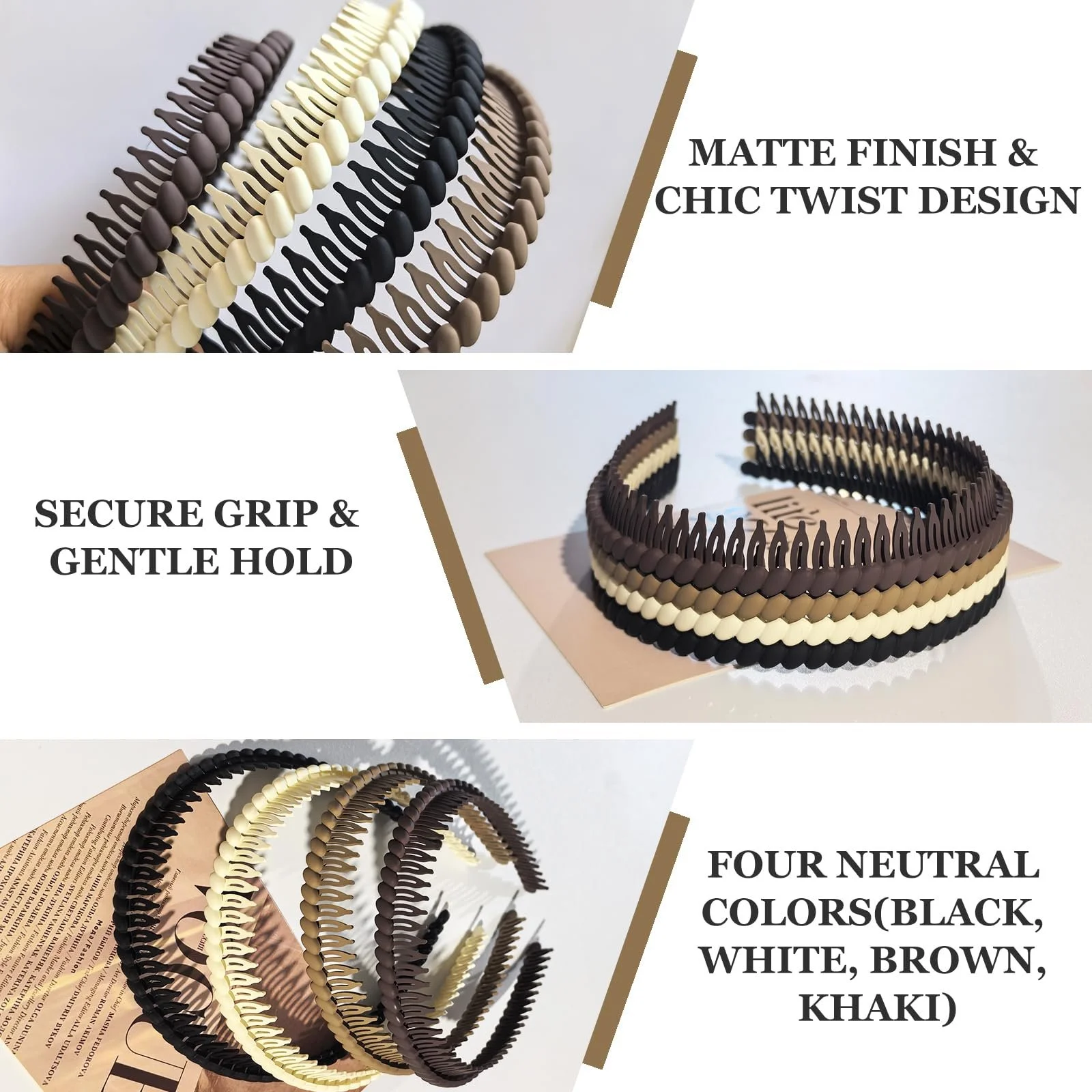 Обруч для волосся Пластиковий, фото №2