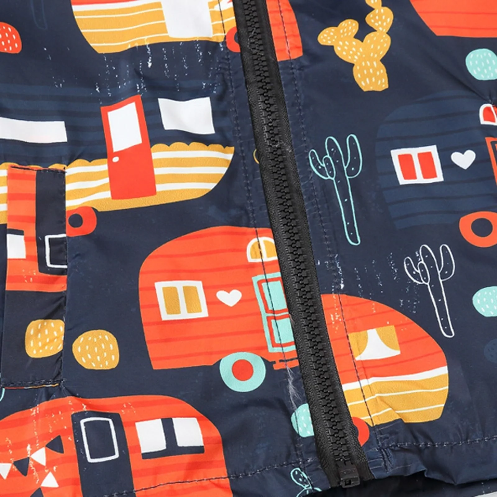 Куртка зимняя Детская куртка с принтом Ветрозащитная Осенняя на молнии Детская куртка с капюшоном Пальто для маленьких мальчиков Ясельная одежда Пальто и куртка для мальчиков, фото №2