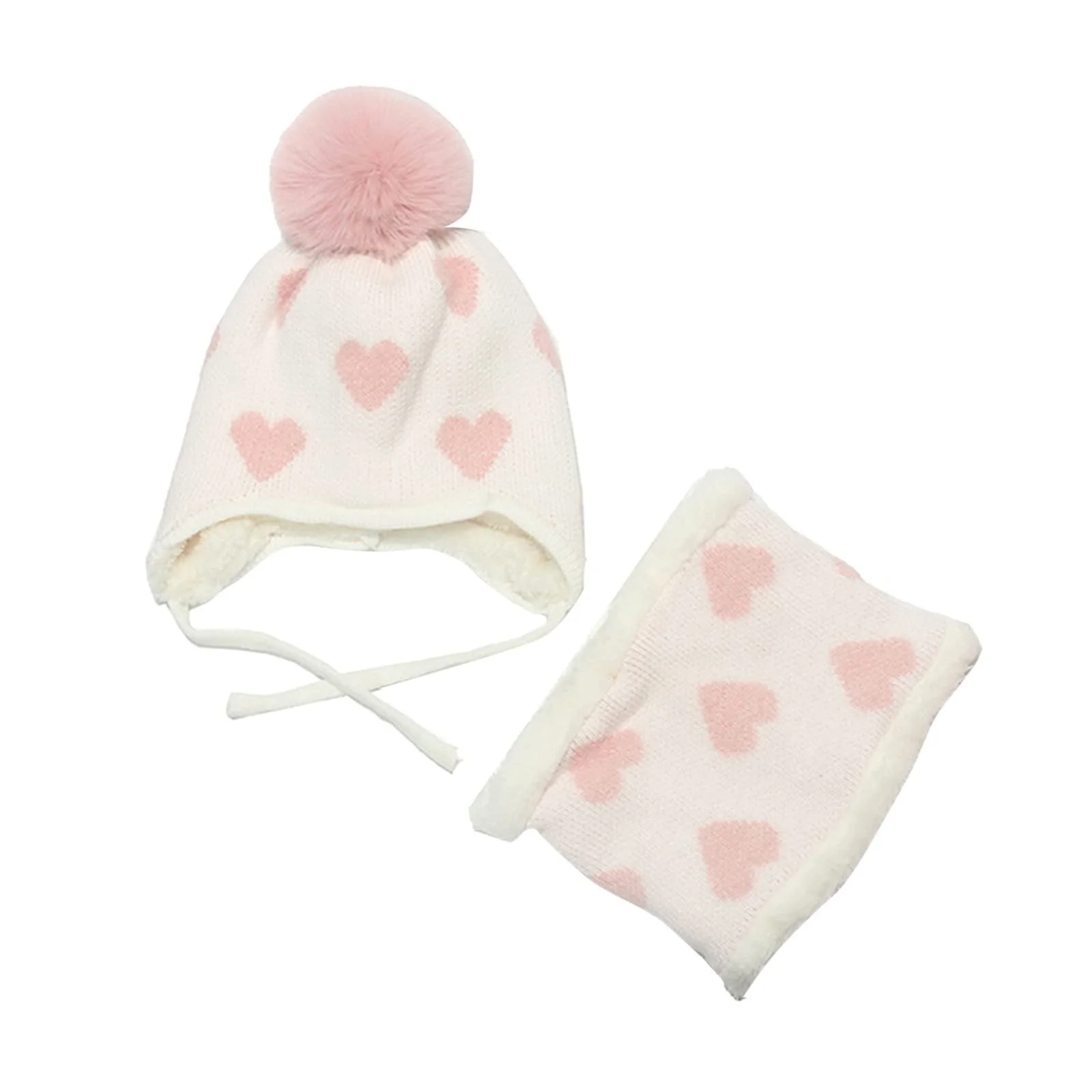 Дитяча шапка Generisch - шапка-шарф для дівчаток і хлопчиків з капюшоном, фото №1