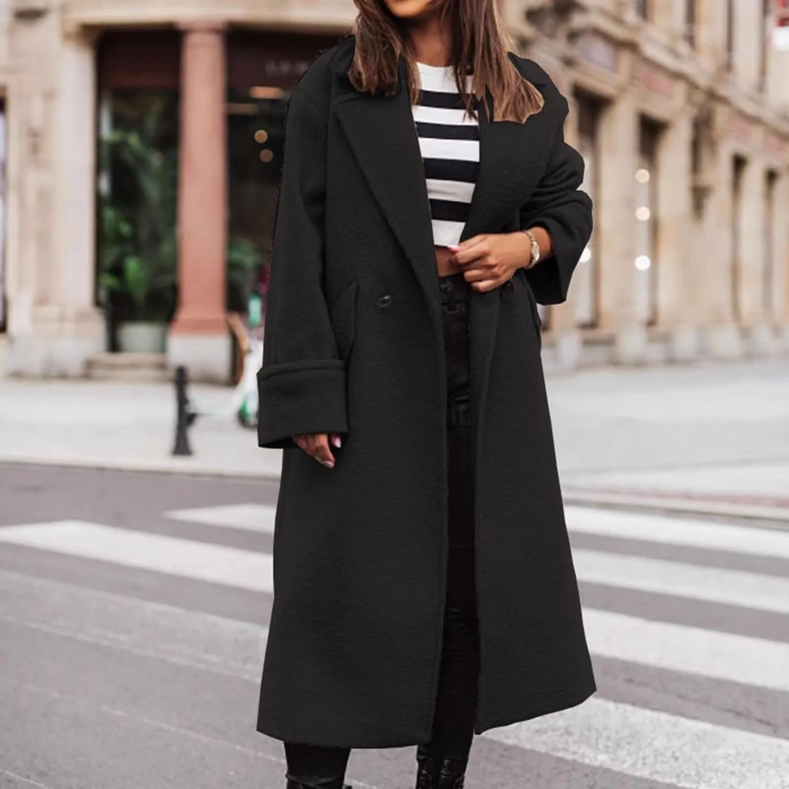 Пальто MEIYOUMK Тренч Жіноче, фото №3