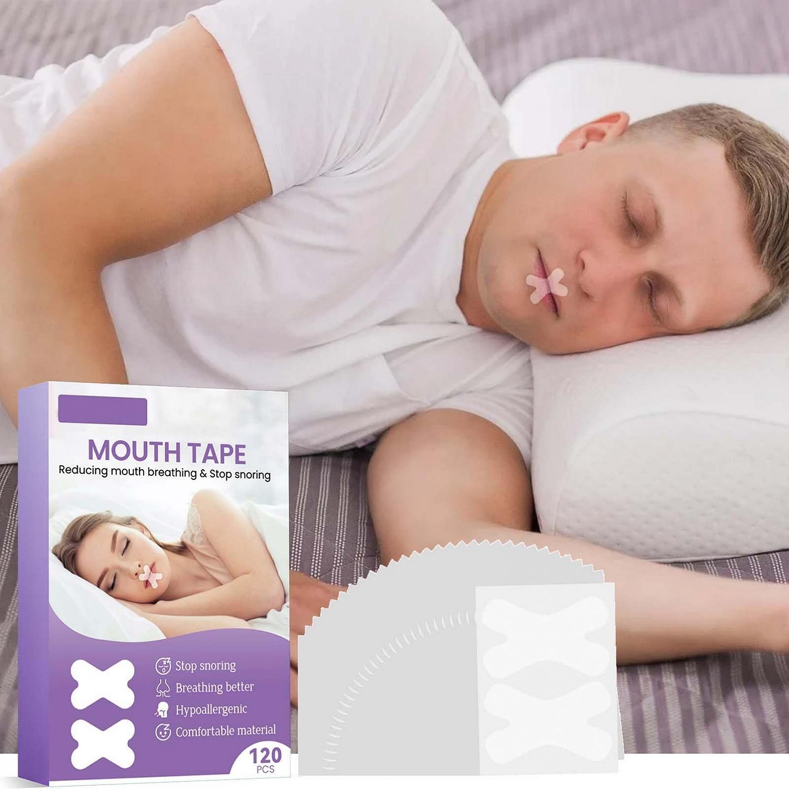 Пластирі для сну EONFAVE, 120 шт, для покращення сну та дихання, допомагають запобігти хропінню, фото №7