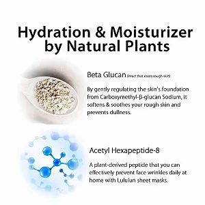 Маска для лица Lululun Precious 32 шт Антивозрастной уход - Зеленый - Для поддержания кожи synthetic.ua - Фото 1