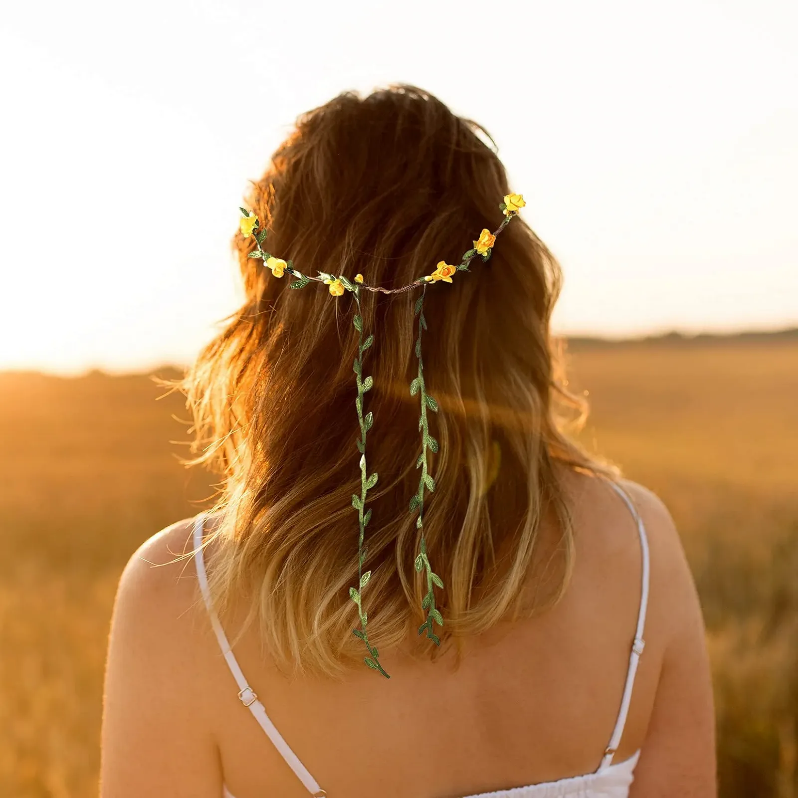 Вінок з квітів (10 шт.), фото №6