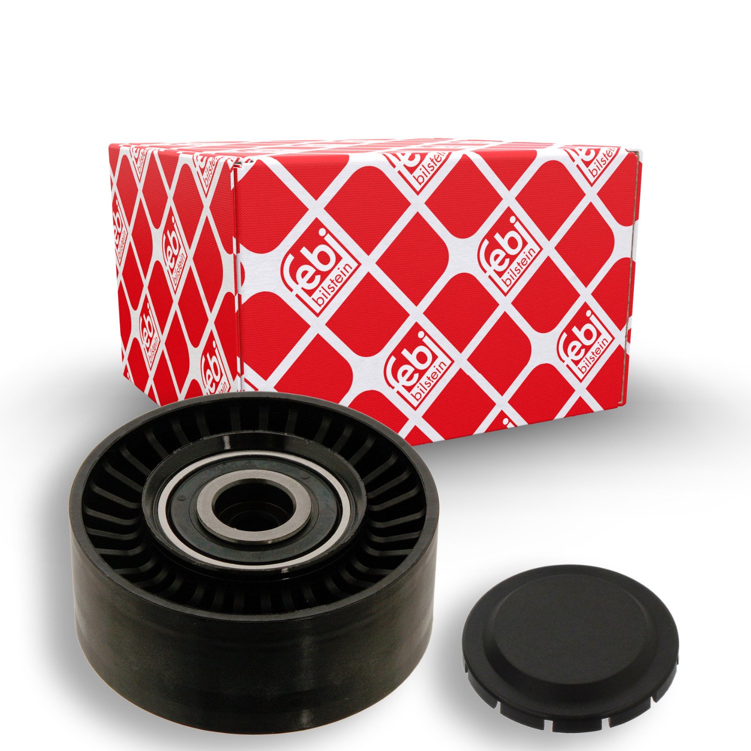 Ролик обвідний/напрямний, поліклиновий ремінь FEBI BILSTEIN 30621 для AUDI SEAT VW, фото №1