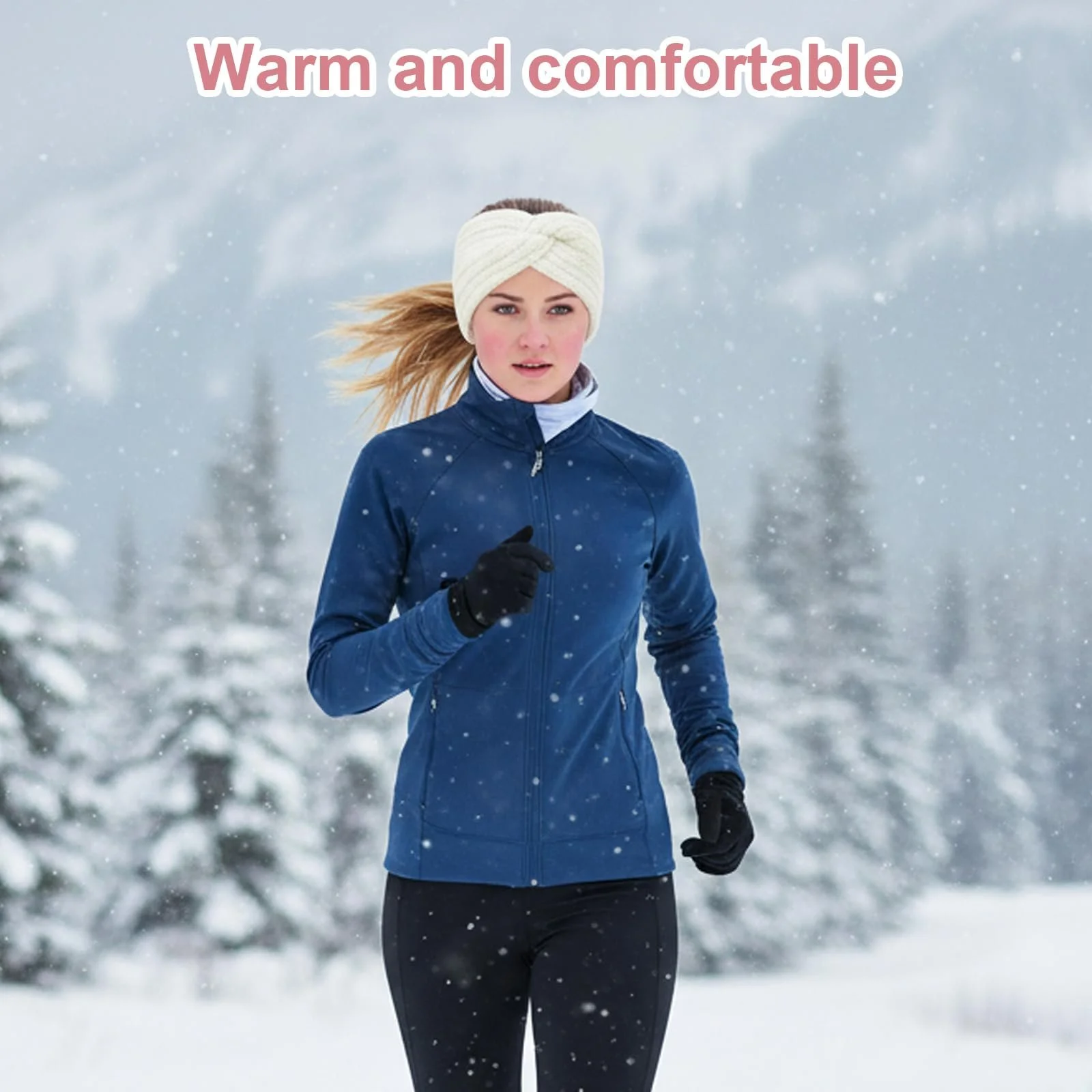 Пов'язка на голову В'язана, фото №4 Пов'язка на голову В'язана, фото №4