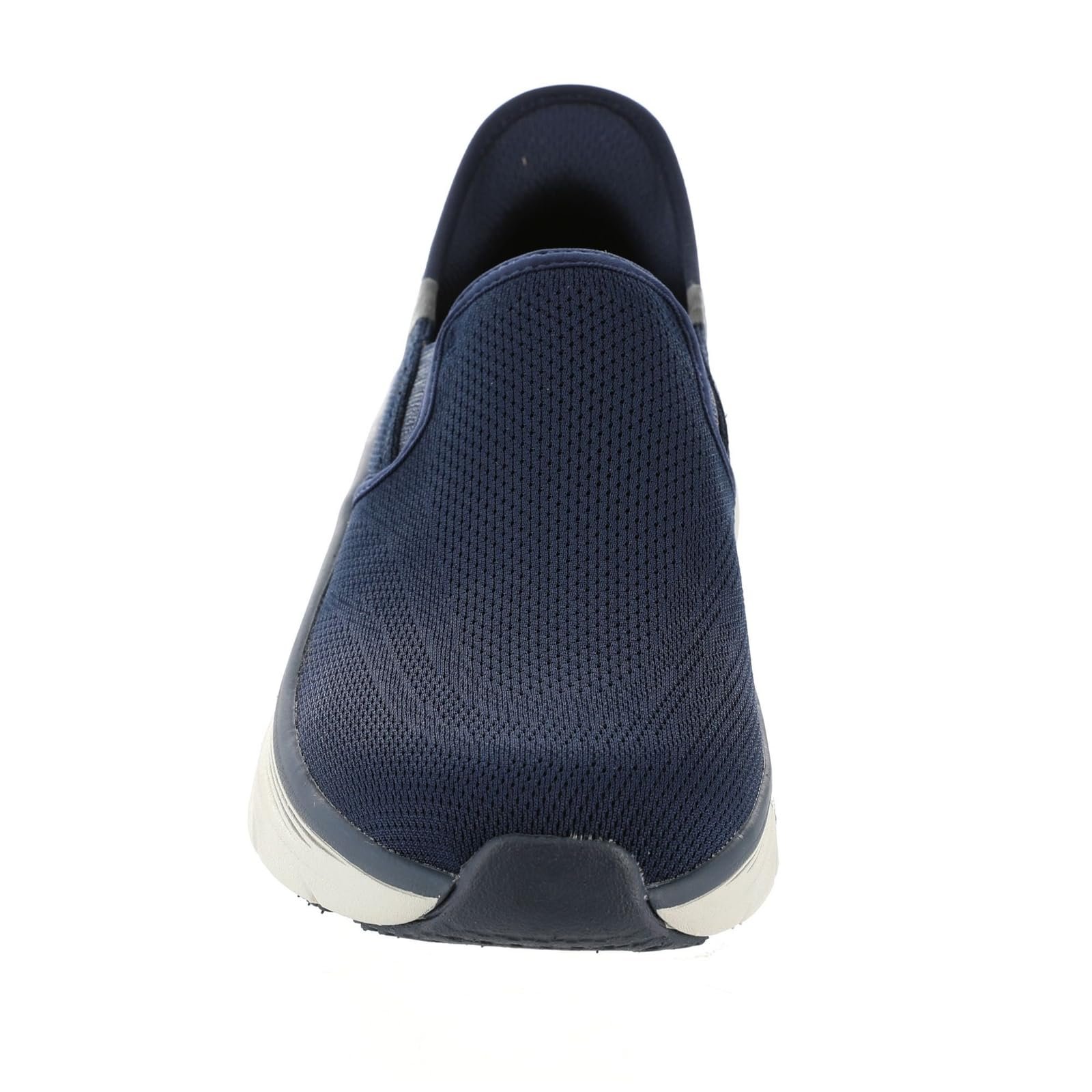 Кроссовки Skechers D'lux Walker мужские, бело-черные, фото №5