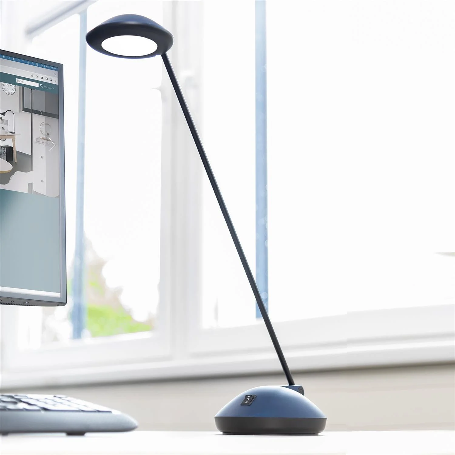 Настільна лампа Unilux JOKER LED Oceanis Recycling з рибальських сіток Blue, фото №6