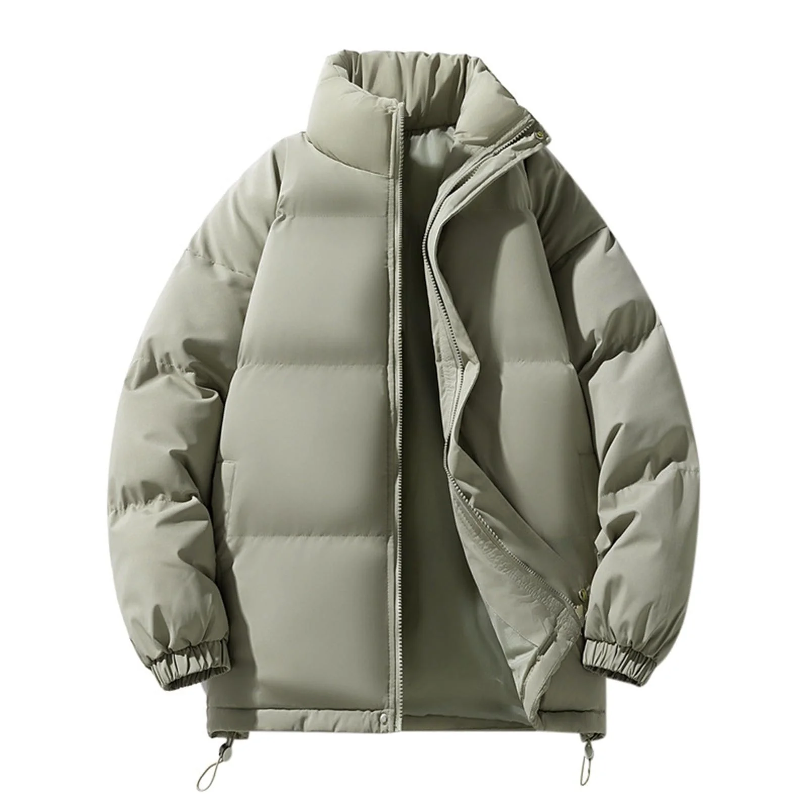 Повсякденне пальто Жіноче з довгим рукавом Стійка комір, фото №1 Повсякденне пальто Жіноче з довгим рукавом Стійка комір, фото №1