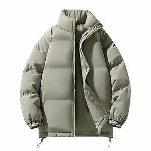 Повсякденне пальто Жіноче з довгим рукавом Стійка комір - Фото 1