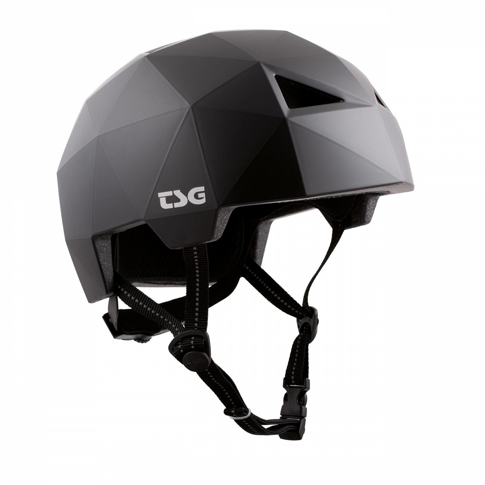 Шолом TSG Geo Solid Colour Black, фото №1