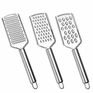 Набор терок из нержавеющей стали 3 шт. ручно - Фото 1