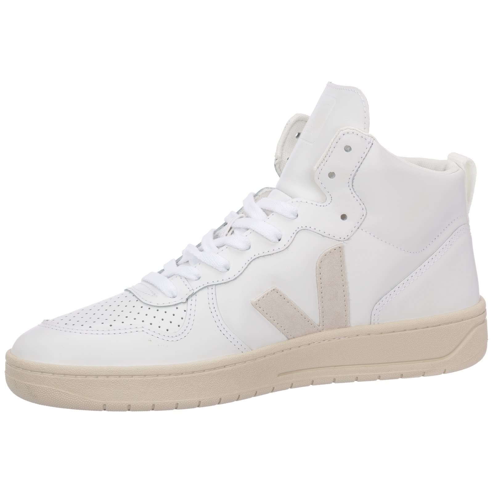 Кроссовки Veja V-15 High Bianco мужские, фото №6