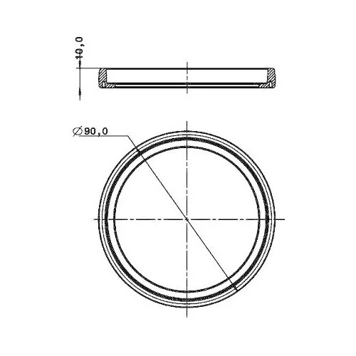 Кільце гумове HELLA 9GD 980 696-001 для PLAXTON ALEXANDER DENNIS, фото №2 Кільце гумове HELLA 9GD 980 696-001 для PLAXTON ALEXANDER DENNIS, фото №2