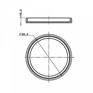 Кільце гумове HELLA 9GD 980 696-001 для PLAXTON ALEXANDER DENNIS synthetic.ua - Фото 1