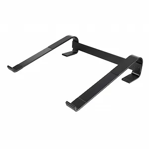 Підставка для ноутбука алюмінієва ергономічна з регулюванням висоти для ноутбуків покращує поставу та зменшує напруження зап'ястя - Фото 1