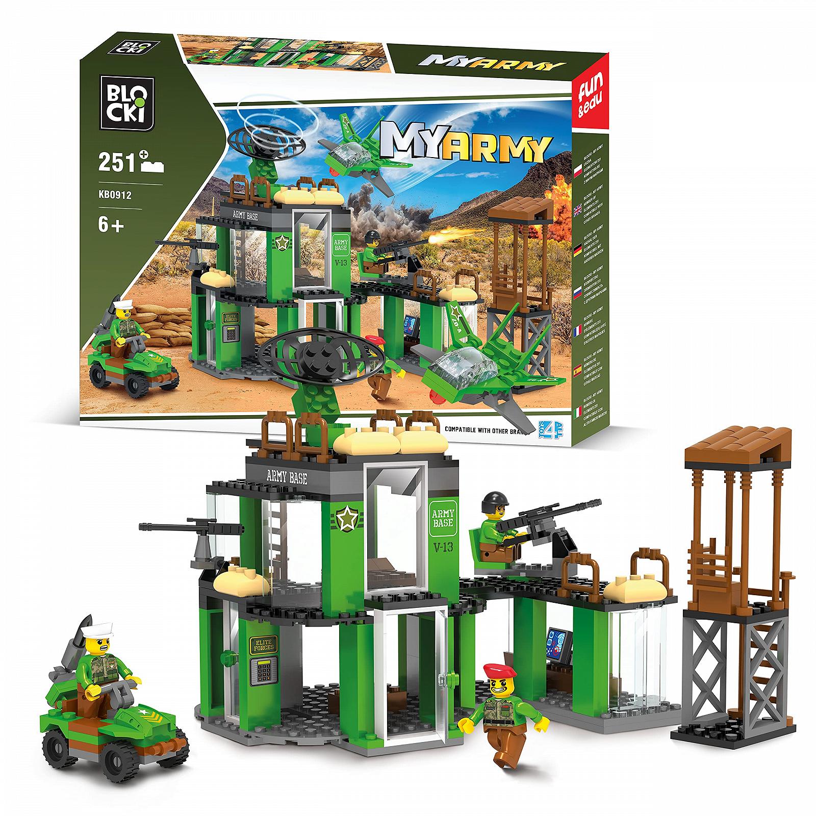 Блоки BLOCKI MyArmy серія Набір для будівництва Для дітей від 6 років, фото №1