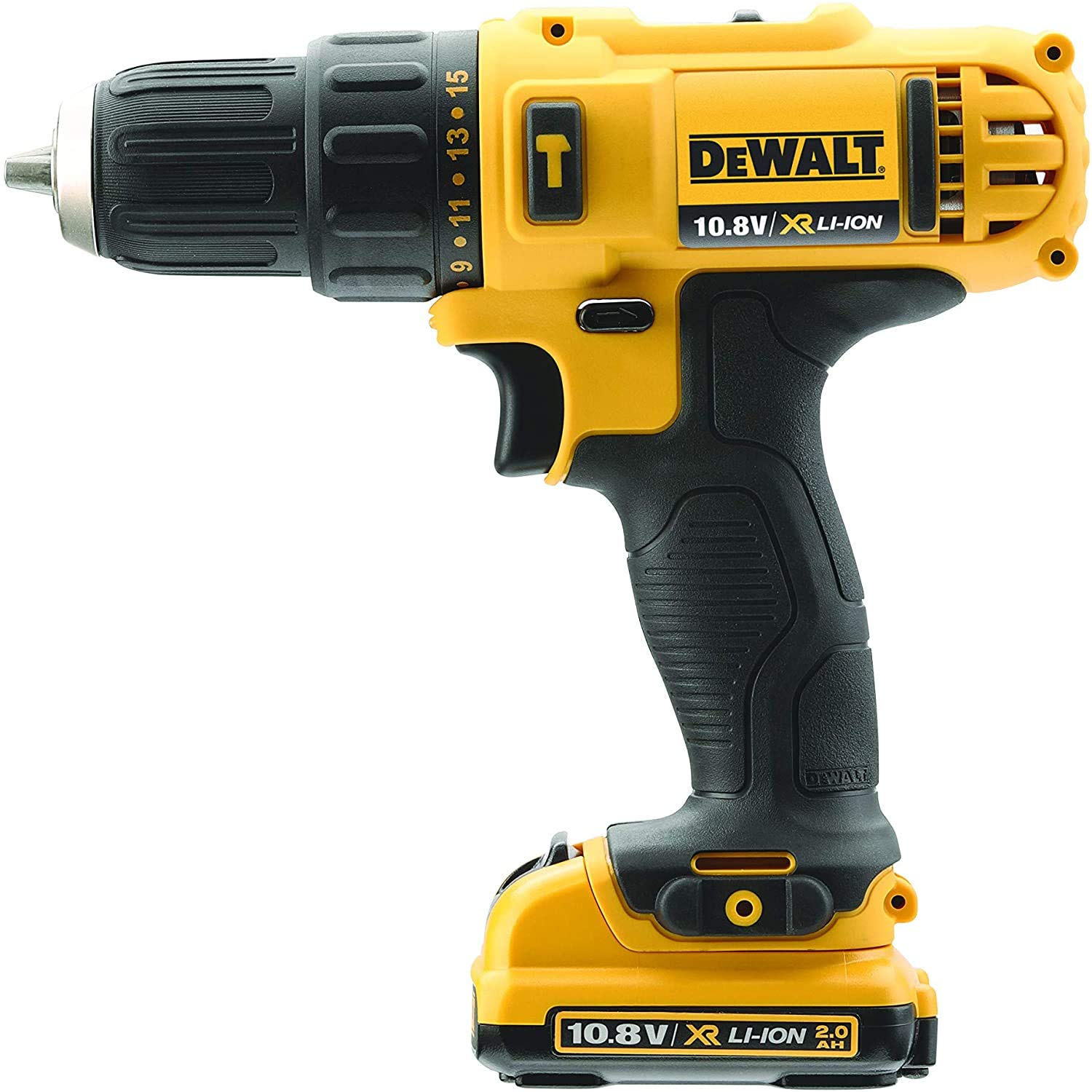 Дриль Шуруповерт Dewalt DCD716D2 Чорний/Жовтий, фото №2 Дриль Шуруповерт Dewalt DCD716D2 Чорний/Жовтий, фото №2