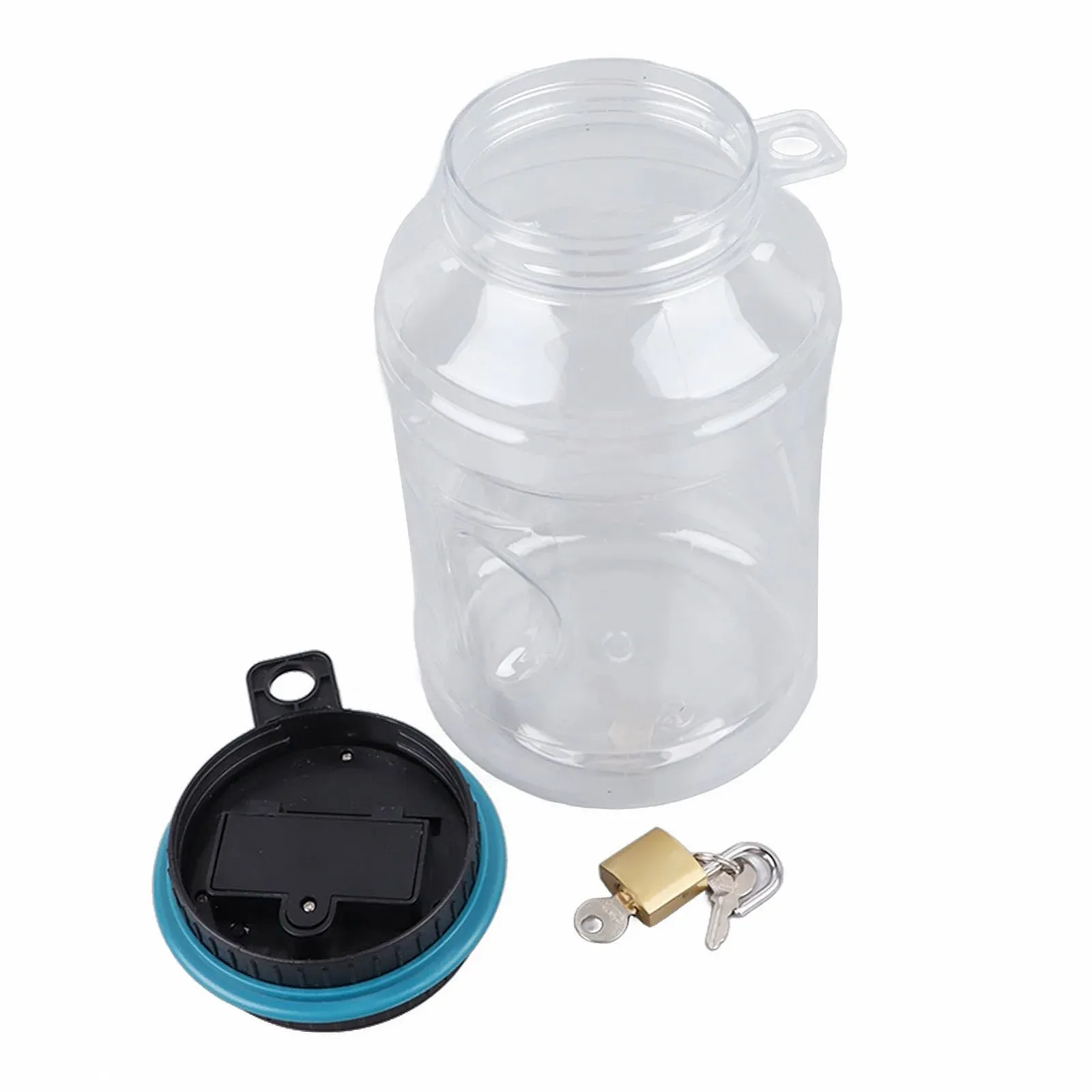 Копилка электронная с ЖК-дисплеем и замком для монет мексиканского песо, фото №3