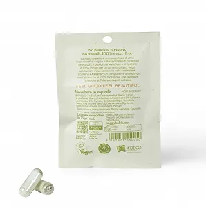 Маска для лица порошковая органическая Happy Habit Увлажняющая Активная Эффективная Натуральная 2 Капсулы synthetic.ua - Фото 1