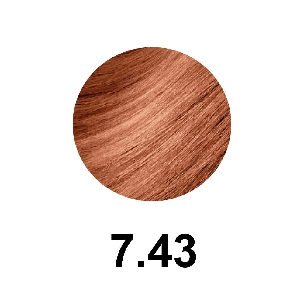 Краска для волос Montibello Dénuée 7.43 Золотистый Блонд Cobrize, фото №5 Краска для волос Montibello Dénuée 7.43 Золотистый Блонд Cobrize, фото №5