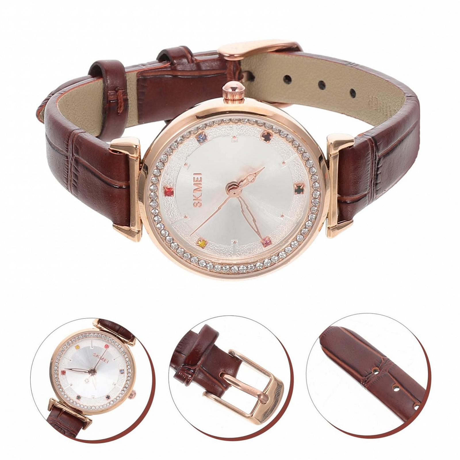 Часы наручные Женские OATIPHO Edelstein с зеркальным браслетом, легкие, регулируемые, повседневные, стекло, белый, фото №3 Часы наручные Женские OATIPHO Edelstein с зеркальным браслетом, легкие, регулируемые, повседневные, стекло, белый, фото №3