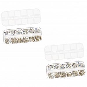 Украшения для ногтей Healvian Стразы Специальной Формы Камни для ногтей Крысиный Камень Орнамент Плоские украшения - Фото 1