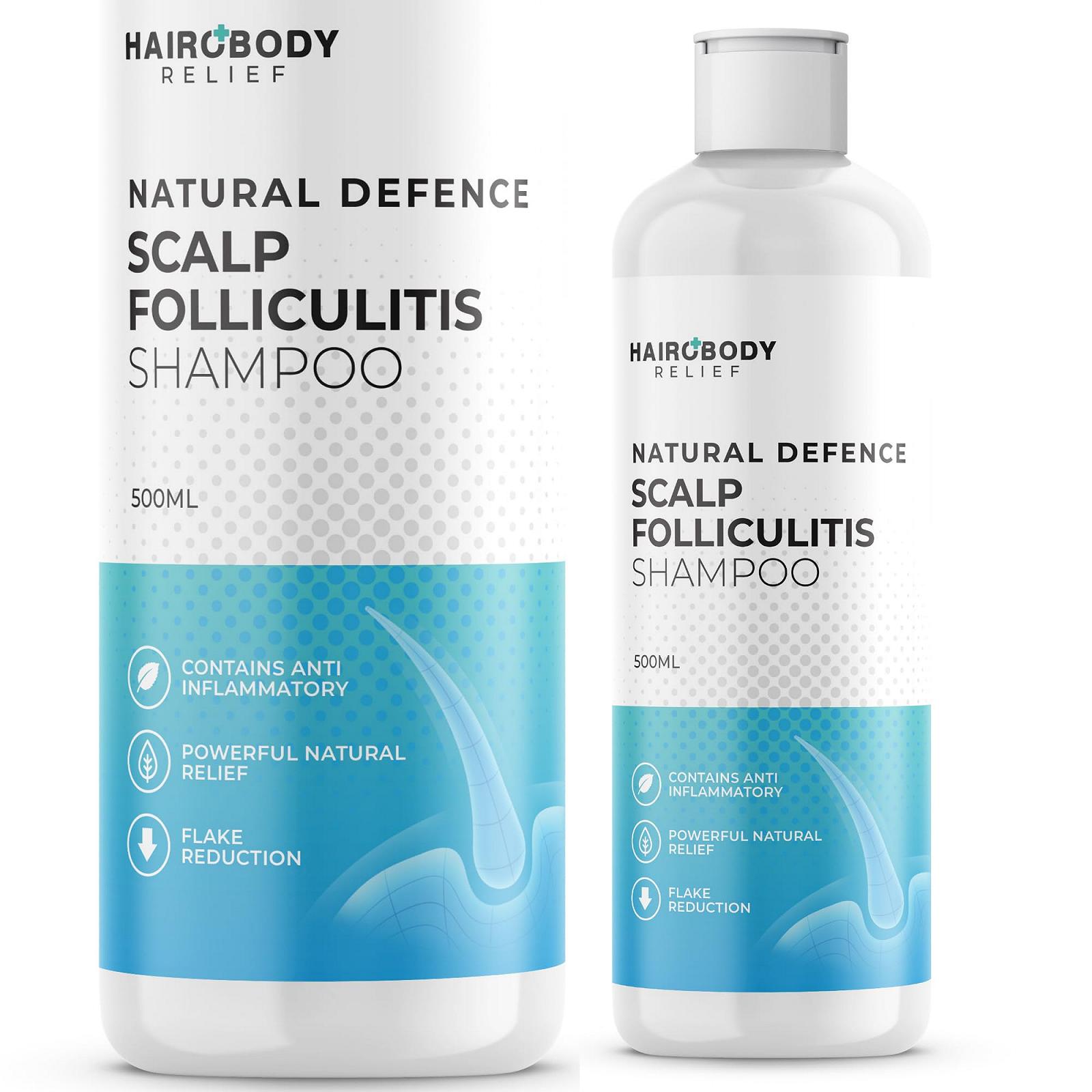 Шампунь Hairo Relief Folliculitis з екстрактом кропиви та біотином 500 мл, фото №1