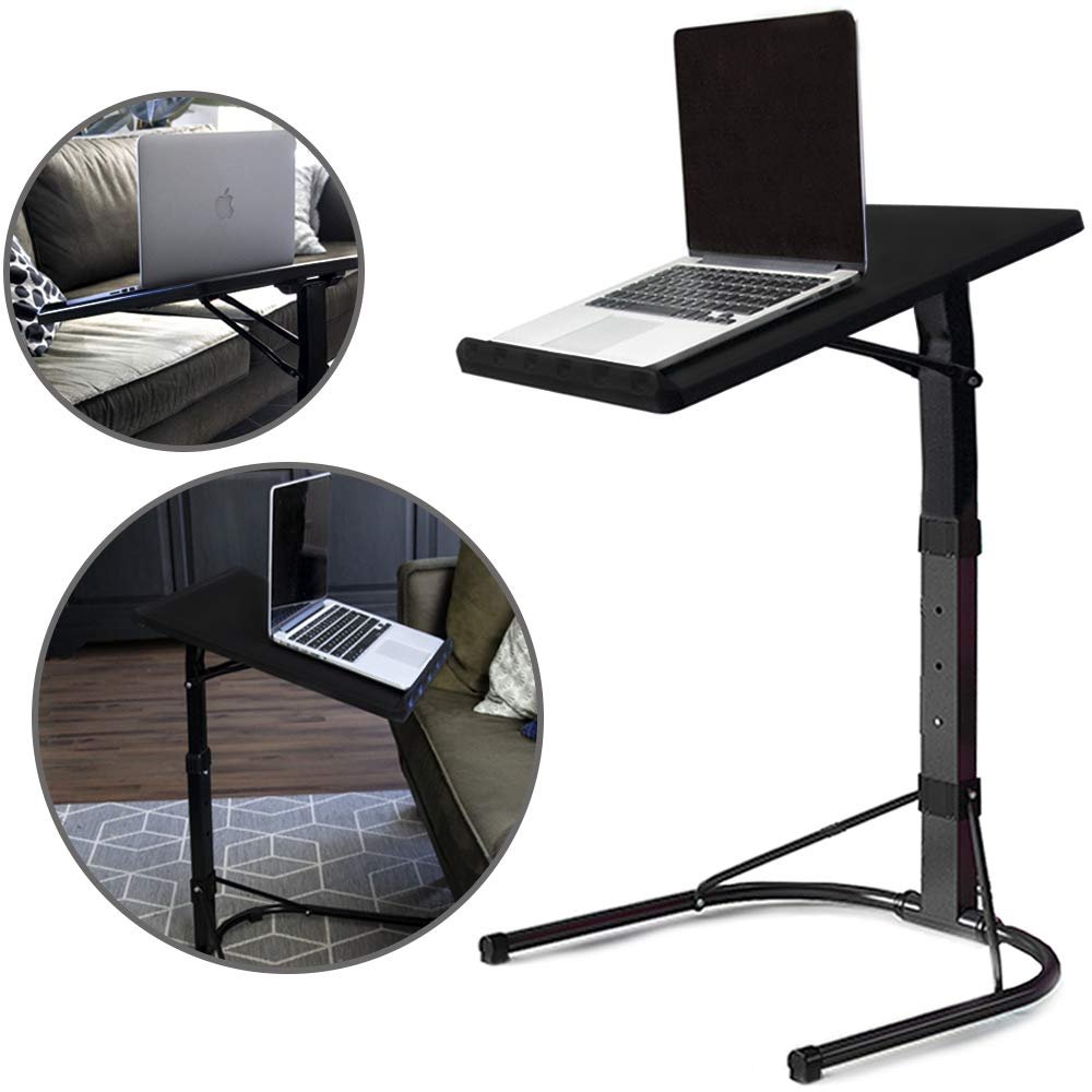 Столик для ноутбука QUVIO Регулируемый по высоте Черный, фото №4
