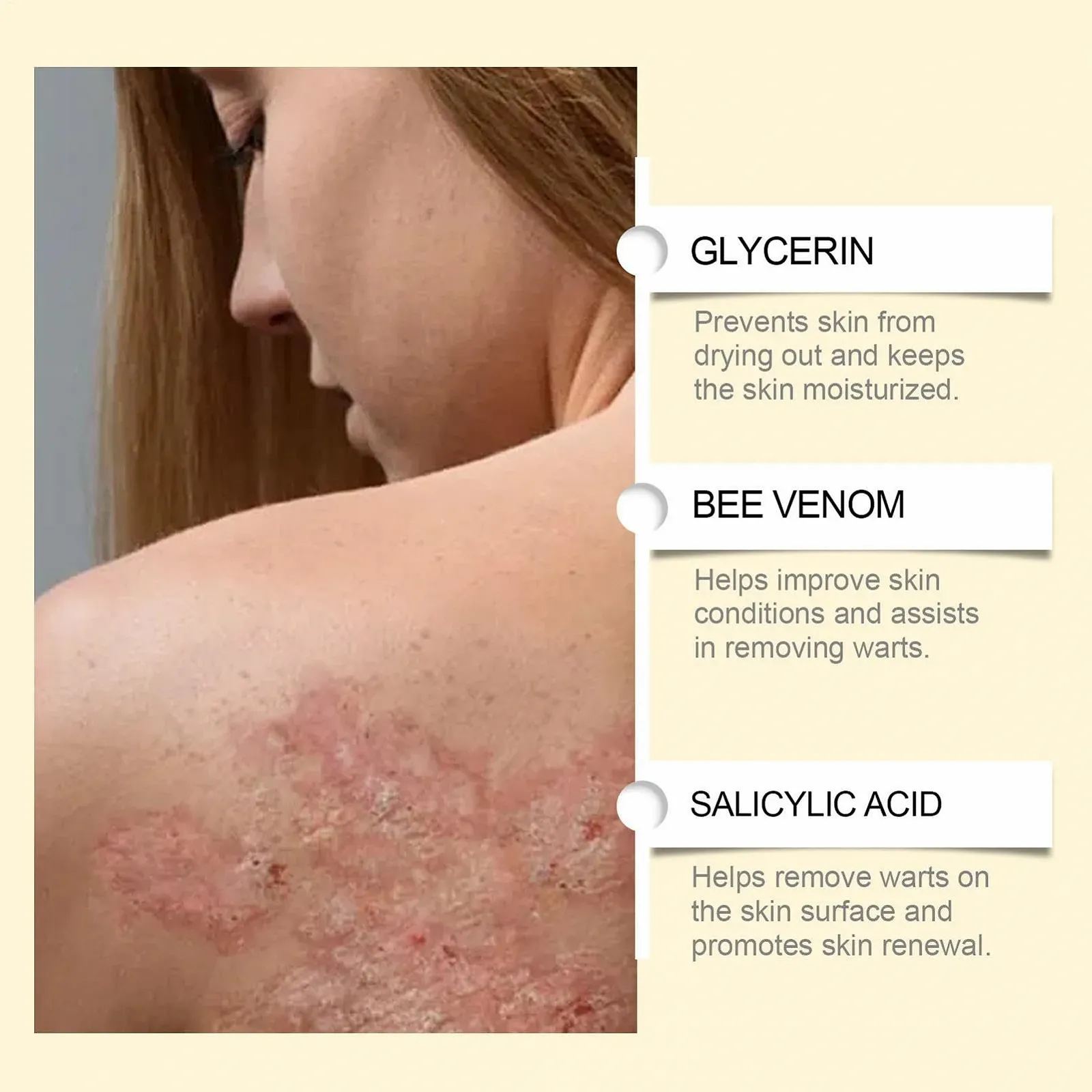 Крем Reusable Bee, для оновлення та пружності обличчя, багатофункціональний, для всіх типів шкіри, фото №8 Крем Reusable Bee, для оновлення та пружності обличчя, багатофункціональний, для всіх типів шкіри, фото №8