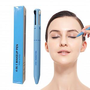 Карандаш Jildouf 4-в-1 Augenbrauen Highlight-Stift водостойкий 4 цвета - Фото 1