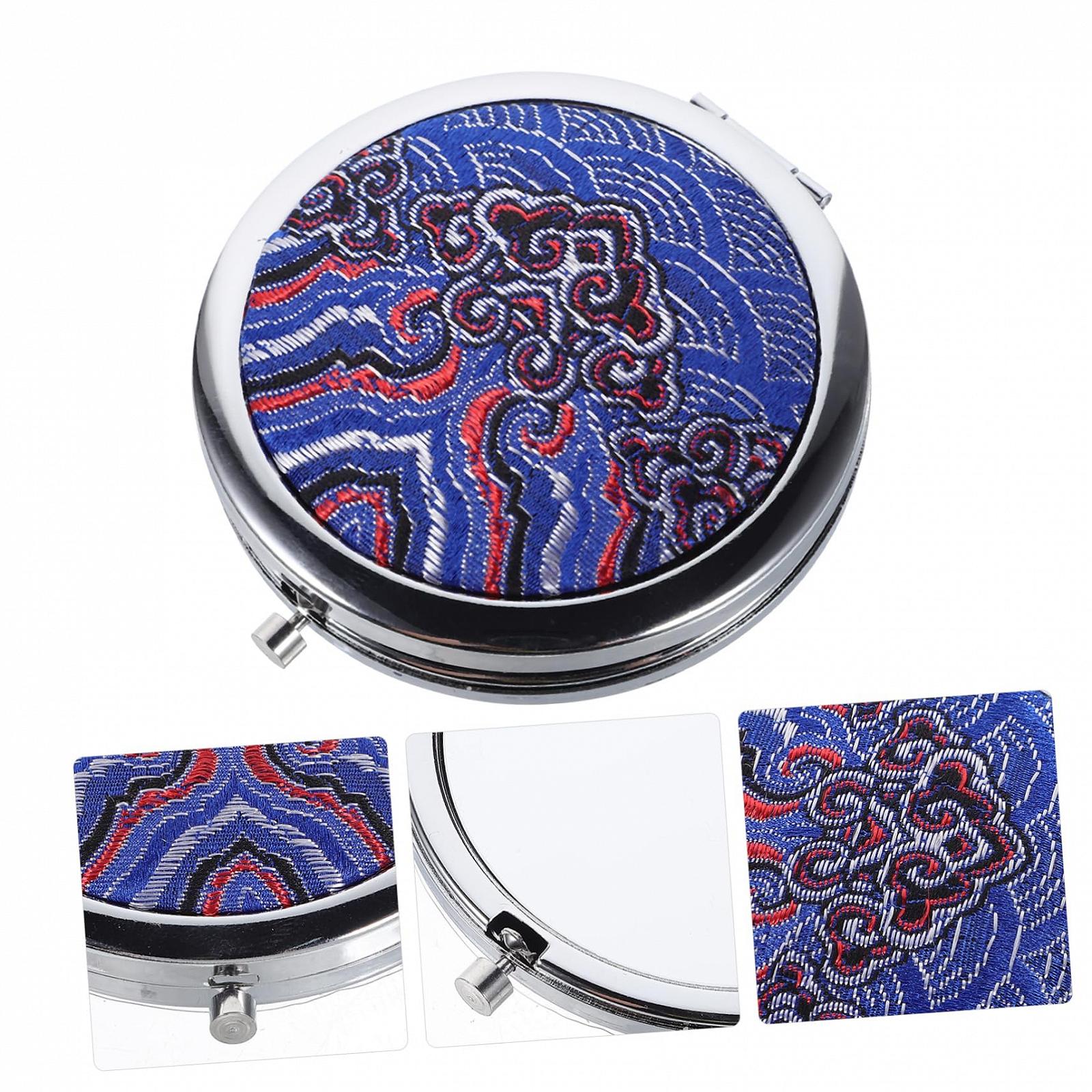 Зеркало Angoily 2 STK Круг Компакт-флип кошелек Металл, фото №6 Зеркало Angoily 2 STK Круг Компакт-флип кошелек Металл, фото №6