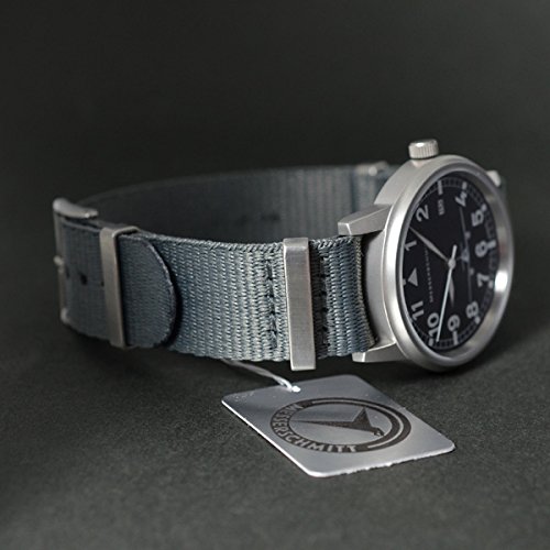 Годинник Aristo Messerschmitt ME 262-S Nato Bracelet Ronda Aviator, фото №3