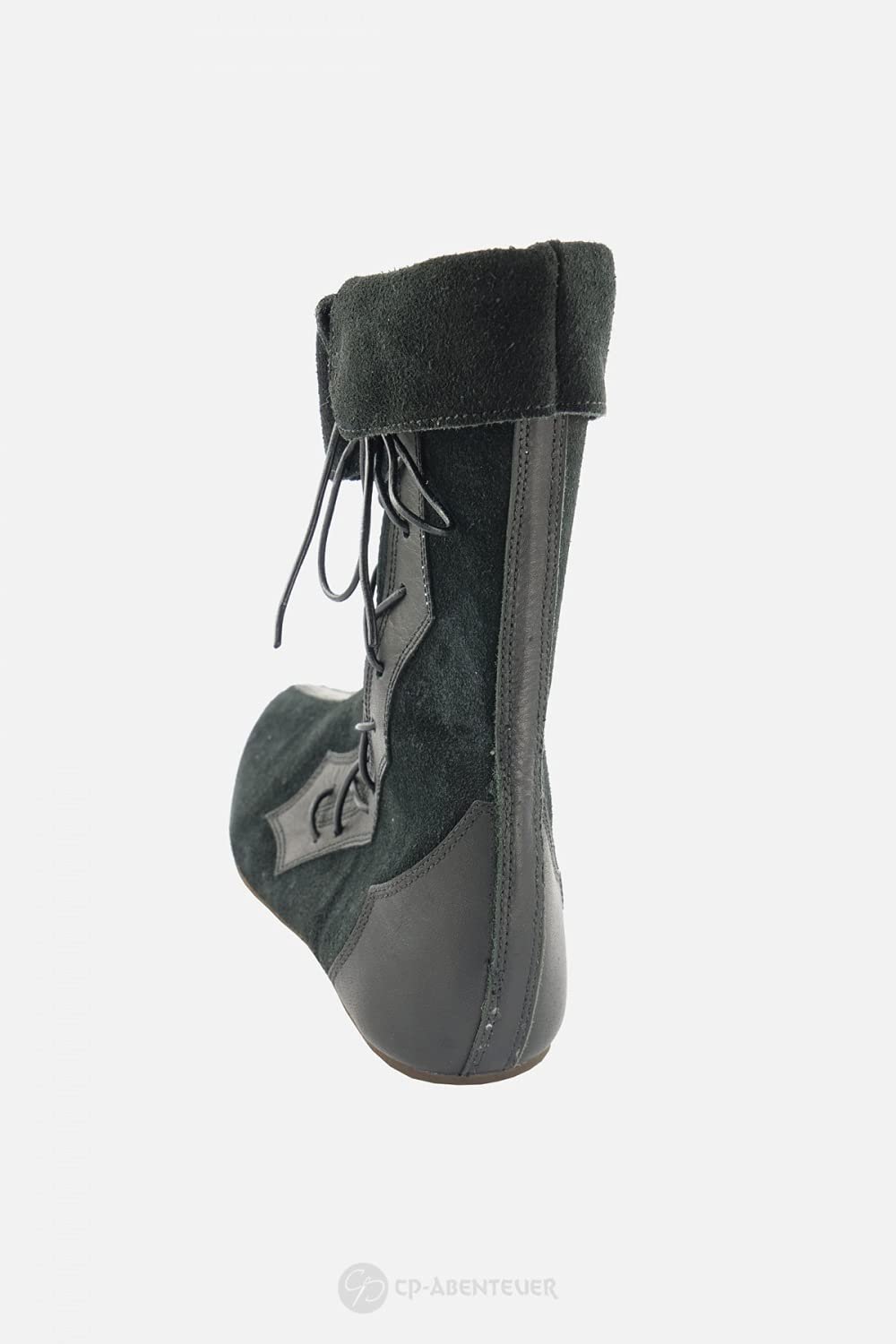 Черевики CP-Schuhe Чоботи Напівчоботи LARP Чорний, фото №4