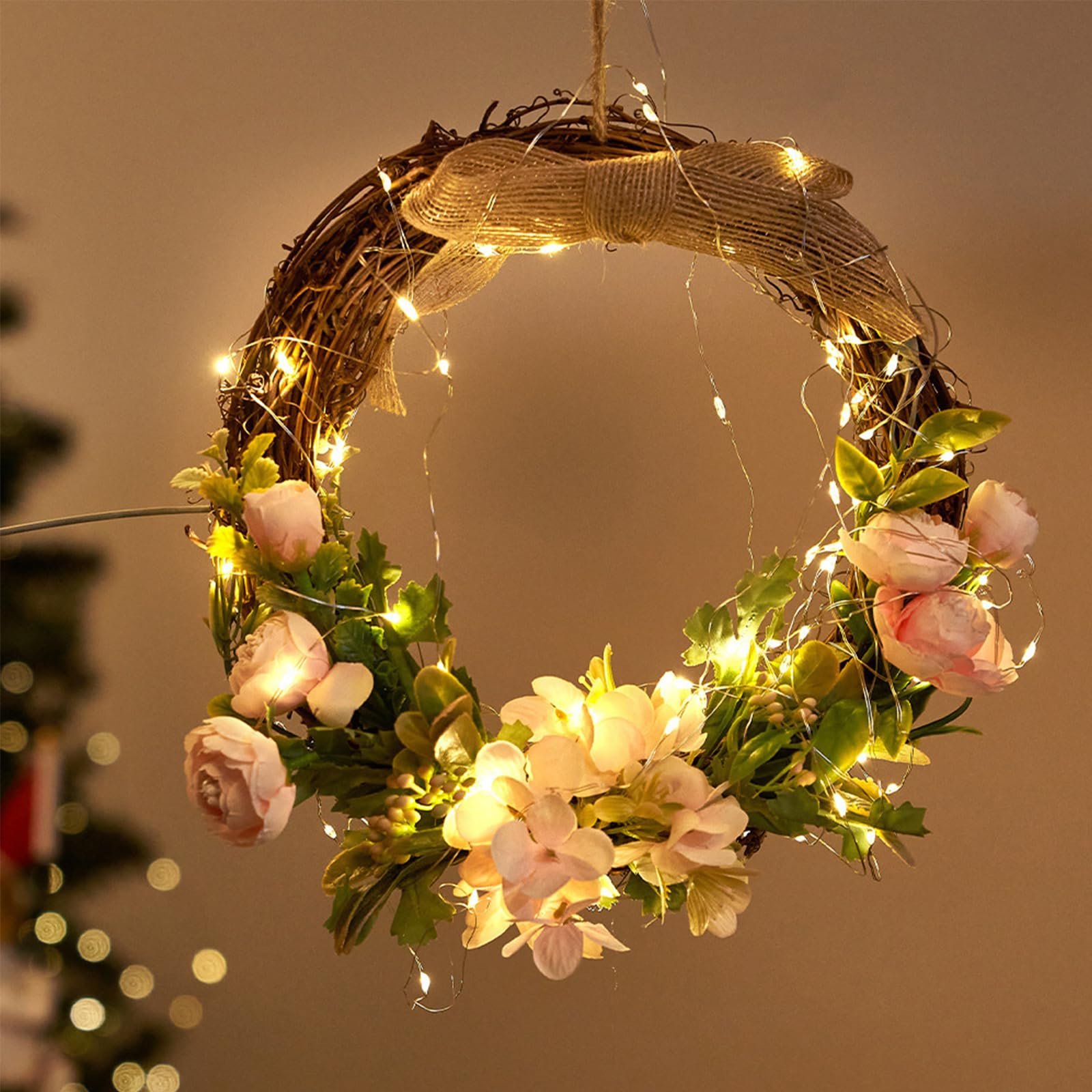 Гірлянда ENLACE, 100 LED, 10 м, мідний дріт, теплий білий, фото №6