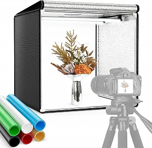 Фотобокс PaNt 60 см / 3000-5600K / CRI 95 / 6 фонов / Черный - Фото 1