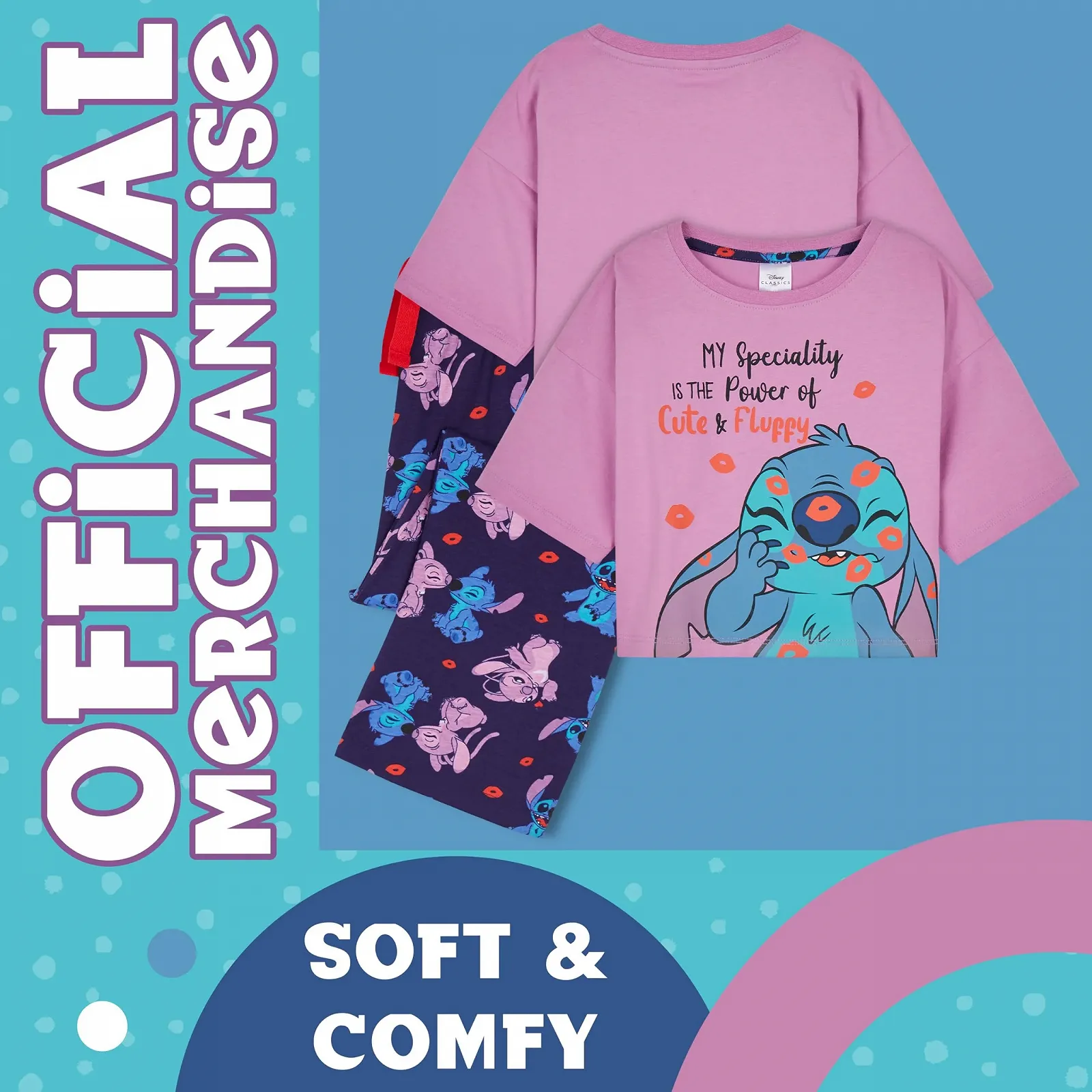 Піжама Disney Stitch для дівчат, зручна піжама для дітей та підлітків - подарунки для дівчат, фото №5 Піжама Disney Stitch для дівчат, зручна піжама для дітей та підлітків - подарунки для дівчат, фото №5