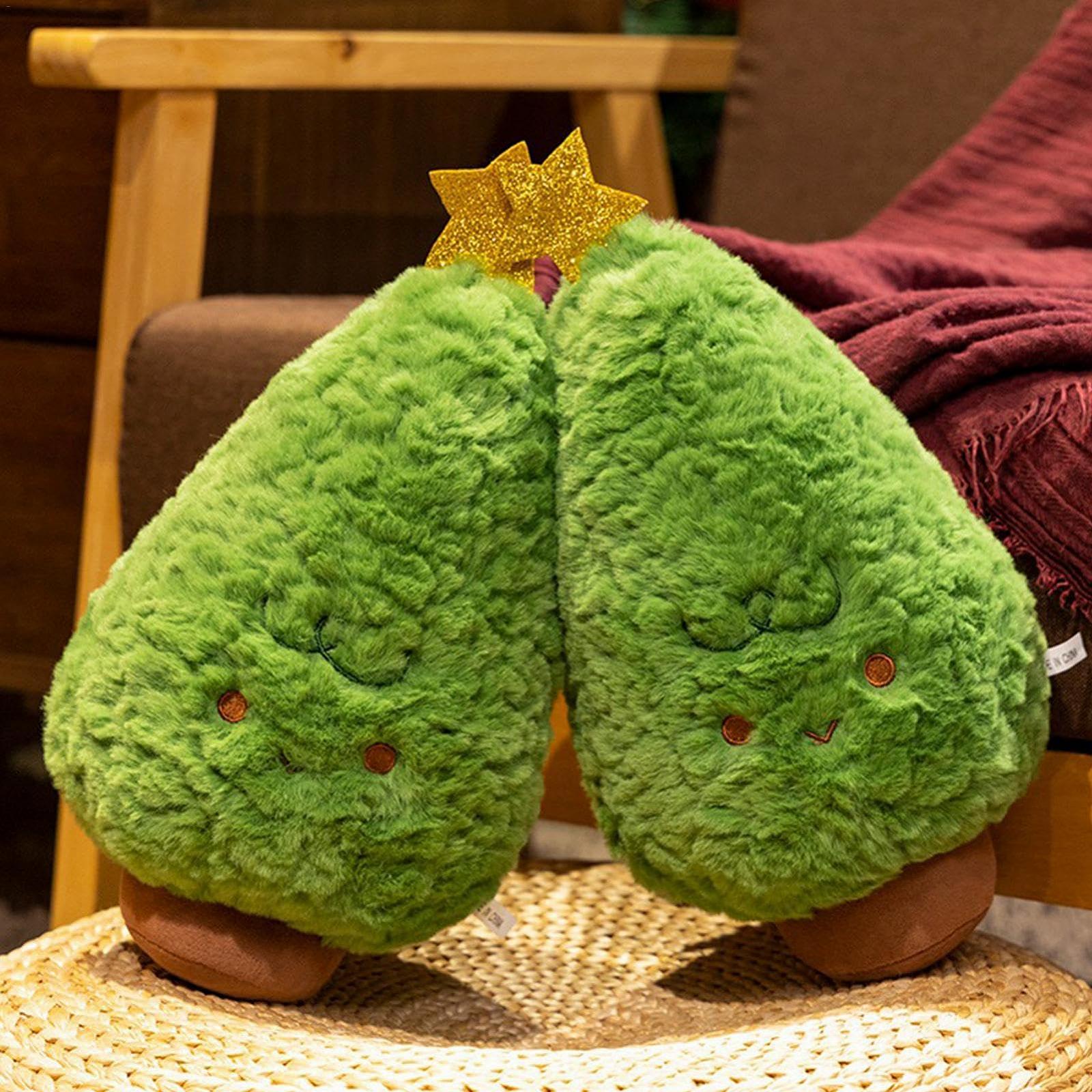 Іграшка М'яка Новорічна ялинка Плюшева подушка 12-дюймова Різдвяна, фото №8