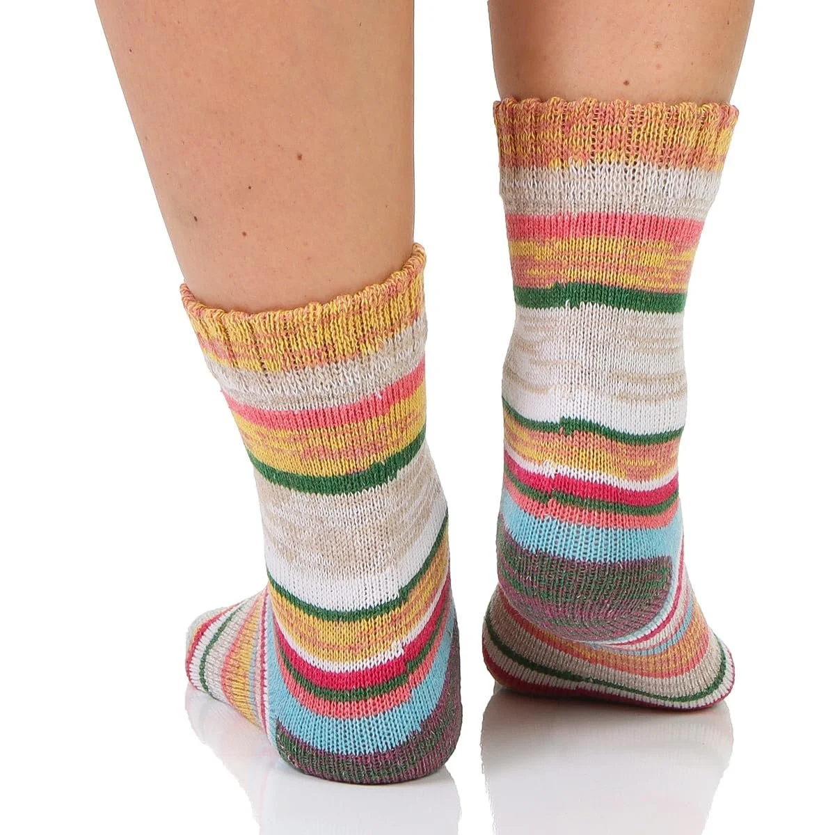 Жіночі та дитячі шкарпетки теплі норвезькі панчохи, фото №5