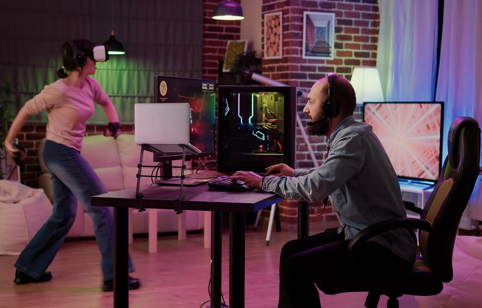 Подставка для ноутбука Pronomic LS-110 с кронштейнами, фото №2