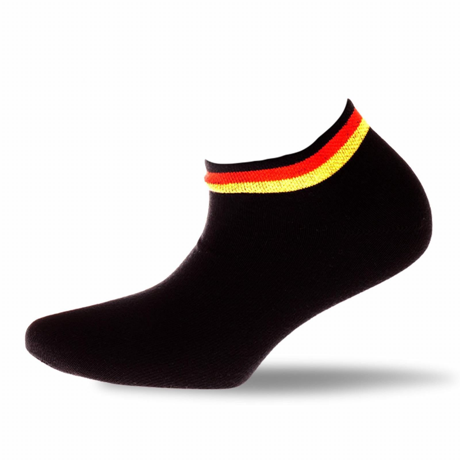 Носки Germany Trainer, 1 пара, Унисекс, из хлопка, с немецким флагом на манжетах, Сделано в Германии, фото №1