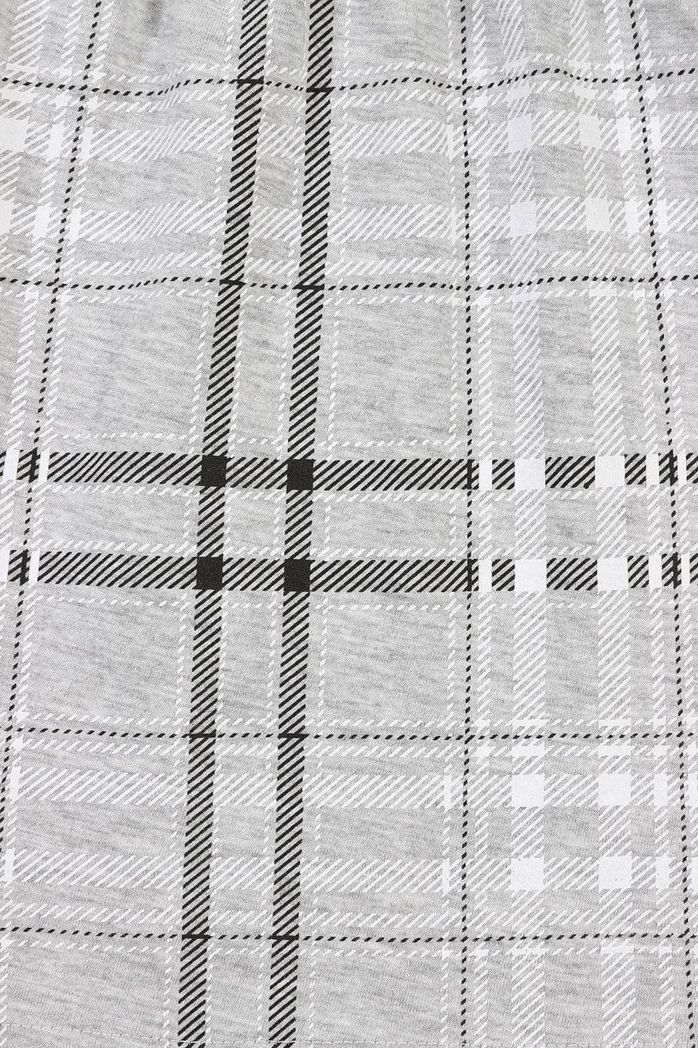 Піжама Cheeky Plaid Short Cotton Nope Not Today для дівчат, фото №7