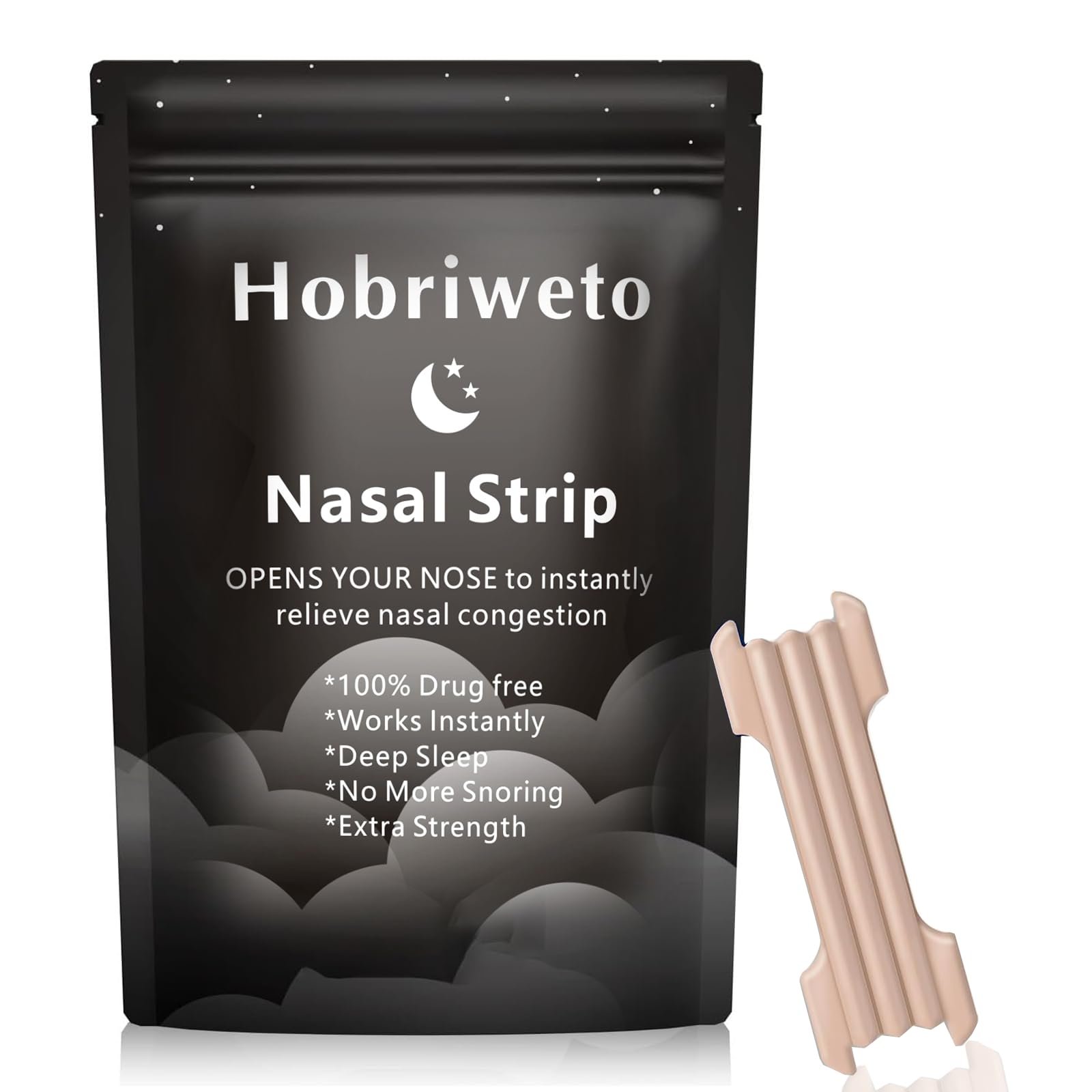 Пластирі для носа від хропіння Пачка з 30 шт., фото №1