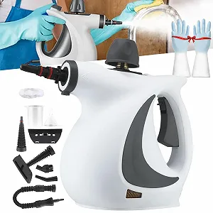 Пароочисник ручний Redhut 1050 W 350 ml 3.2 Bar 14 аксесуарів - Фото 1