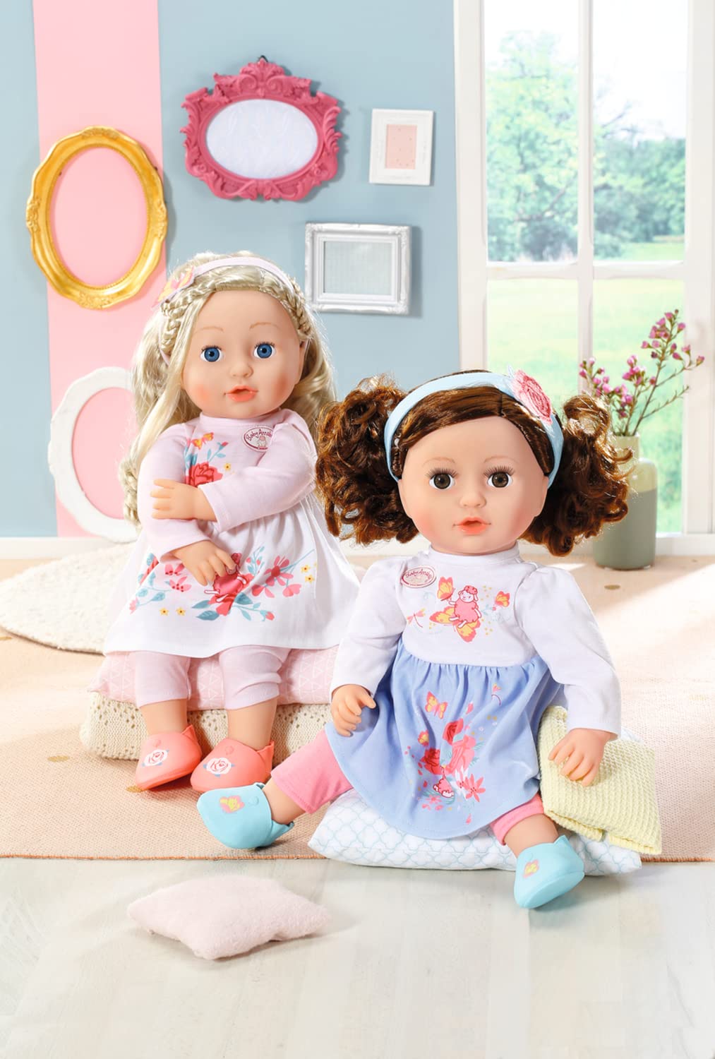 Кукла Zapf Creation Baby Annabell Sophia 43 см мягкая с длинными светлыми волосами розовый, фото №10