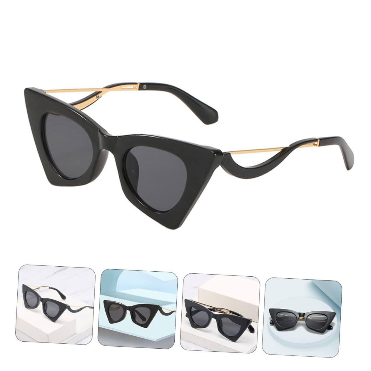 Сонцезахисні окуляри PACKOVE PC, чорний, фото №9