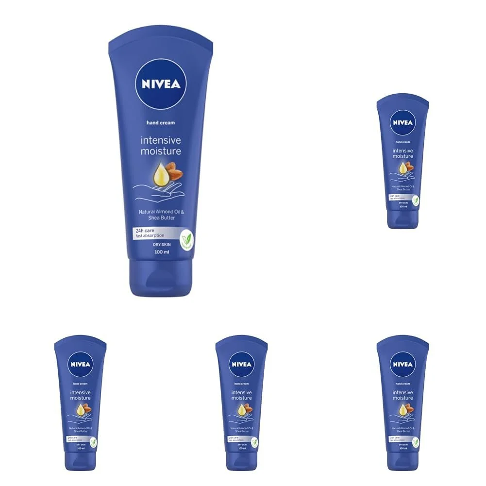 Крем для рук NIVEA Intense Knitted 100мл (5 шт. в упаковці), фото №1 Крем для рук NIVEA Intense Knitted 100мл (5 шт. в упаковці), фото №1